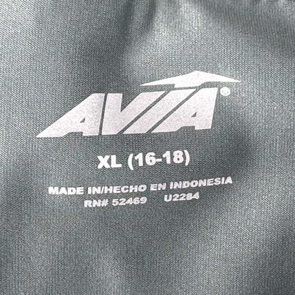 Avia Women's Athletic Shorts in Mint - Picture 3 of 3